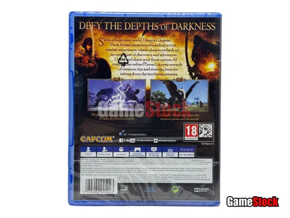 PS4 Dragon's Dogma: Dark Arisen (Новый, Английская версия, CUSA-07340)
