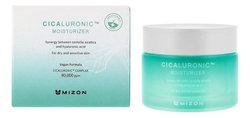 MIZON Увлажняющий крем для лица с экстрактом центеллы азиатской и гиалуроновой кислотой - CICALURONIC MOISTURIZER ,50 мл