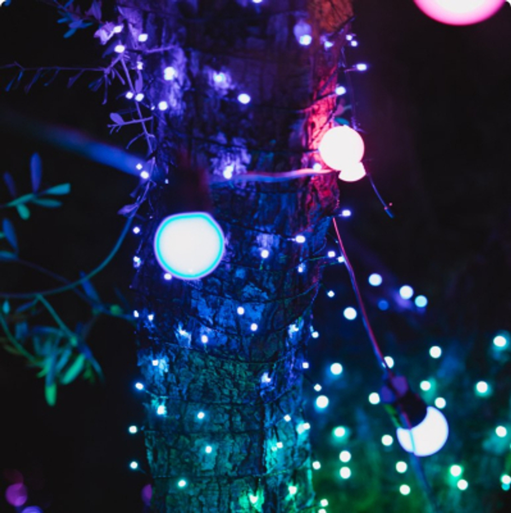 Гирлянда Twinkly Festoon Lights 20 RGB LED 10 м со стартовым шнуром