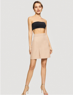 Юбка трапеция мини