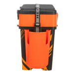 Ящик рыболовный зимний Helios FishBox TROUT с карманами, Оранжевый