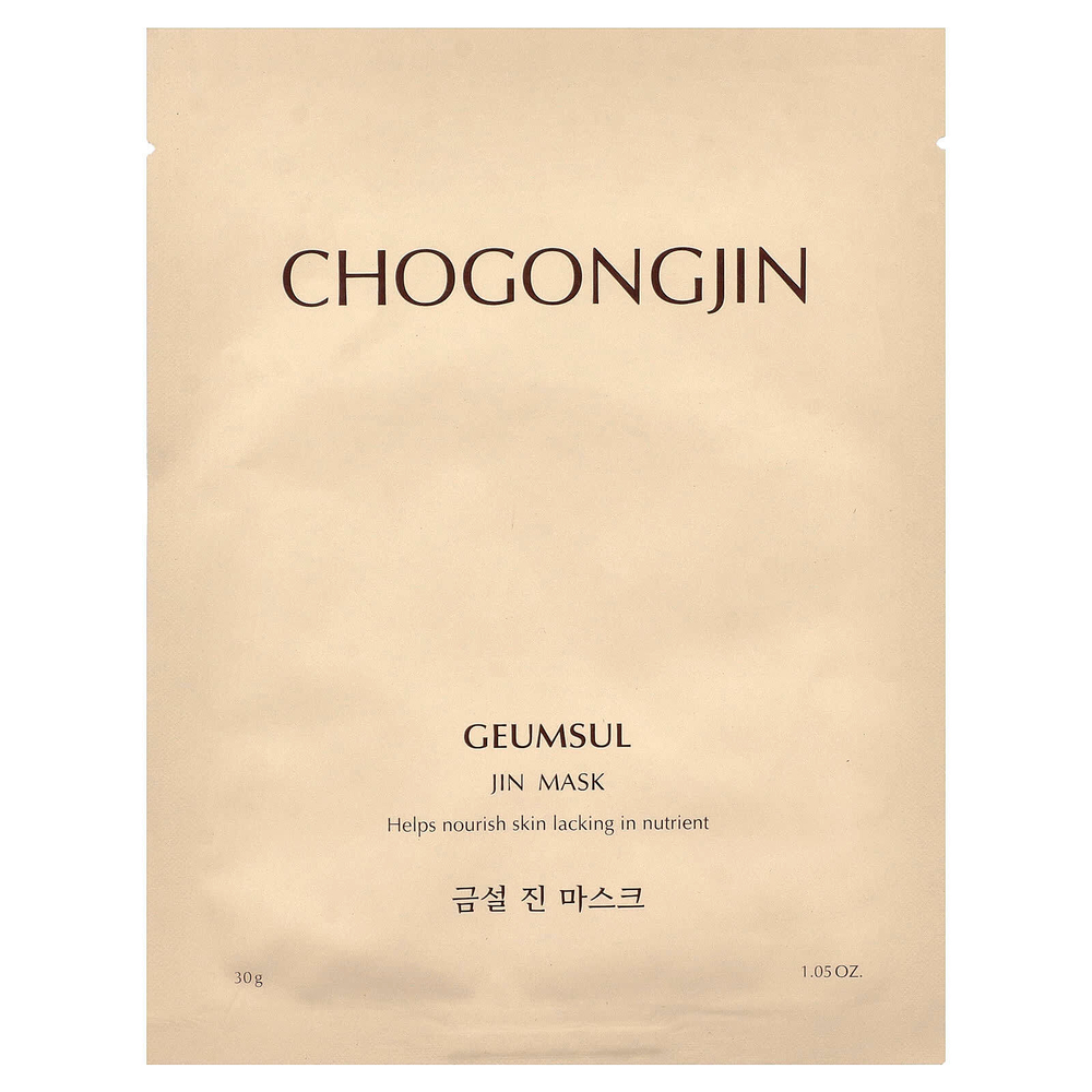 Missha, Chogongjin, косметическая маска кымсул-джин, 30 г (1,05 унции)