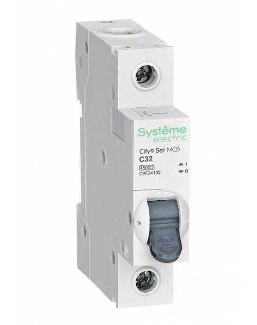 Автоматический выключатель Schneider Electric City9 Set 1P AB 32А С 4,5кА 230В