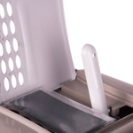 IMAC био-туалет для кошек EASY CAT 50х40х40h см светло-серый