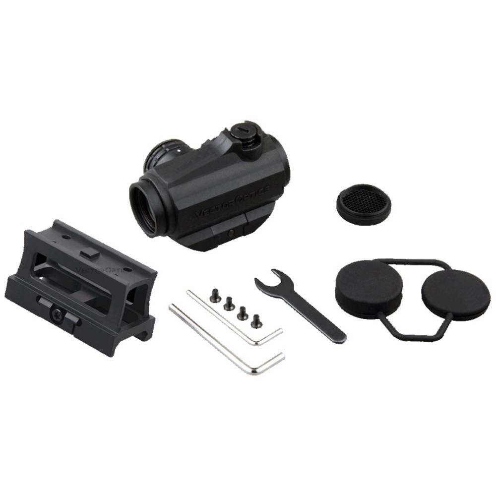 Коллиматорный прицел Vector Optics Maverick-III 1x22 S-MIL (закрытый, 1х, объектив 22мм, 3 МОА, точка красная, weaver, IPX4)