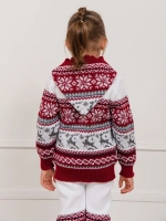 Кофта вязаная на молнии