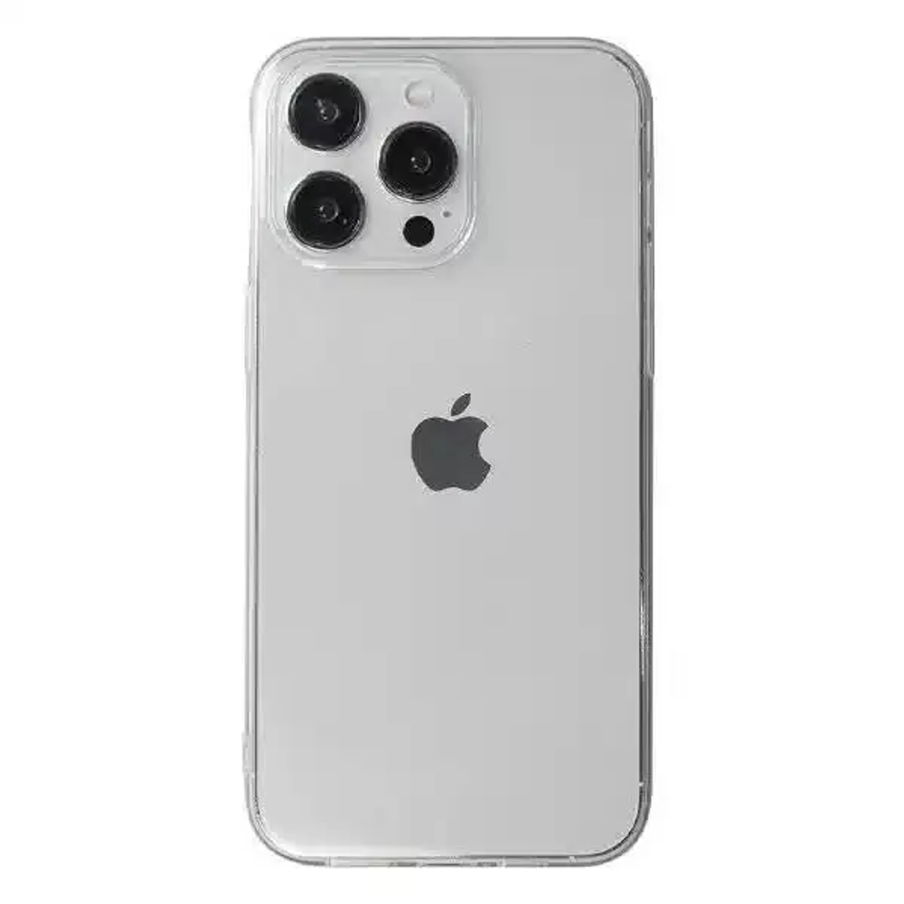Чехол-накладка Deppa Gel Pro Case (D-88404) для iPhone 15 пластиковый (прозрачный)