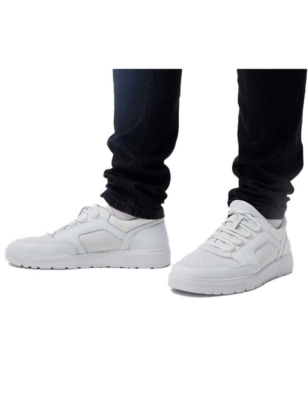 Кроссовки мужские AMPAR TOR на шнуровке, белый, 41