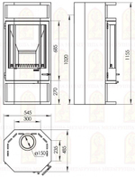 Печь-Камин Рейн