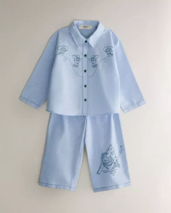 ZARA HOME ДЕТСКАЯ ПИЖАМА «TOY STORY ©DISNEY», СИНИЙ