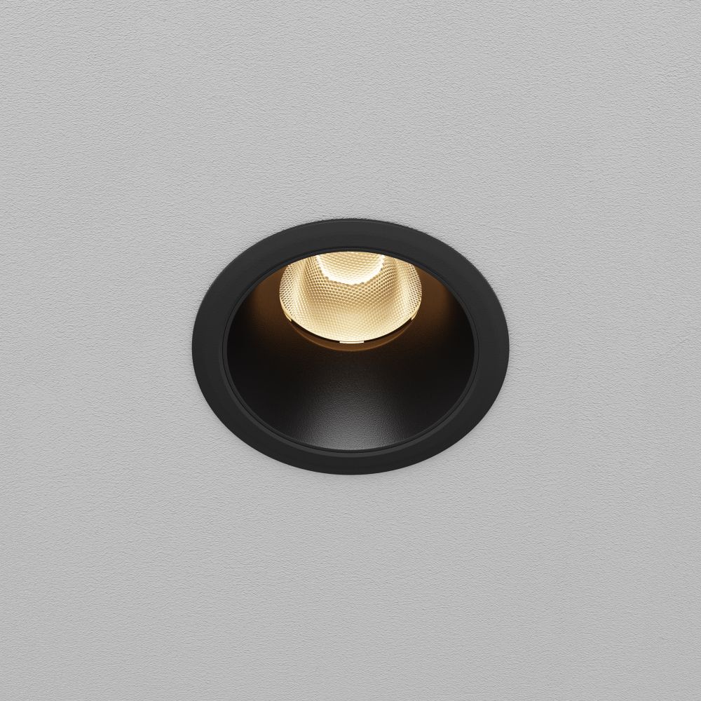 Светильник встраиваемый светодиодный Maytoni   DL123-10W-3K-B