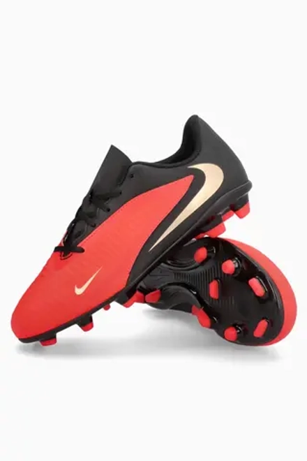 Бутсы Nike Phantom 6 Low Club FG/MG Junior - красный