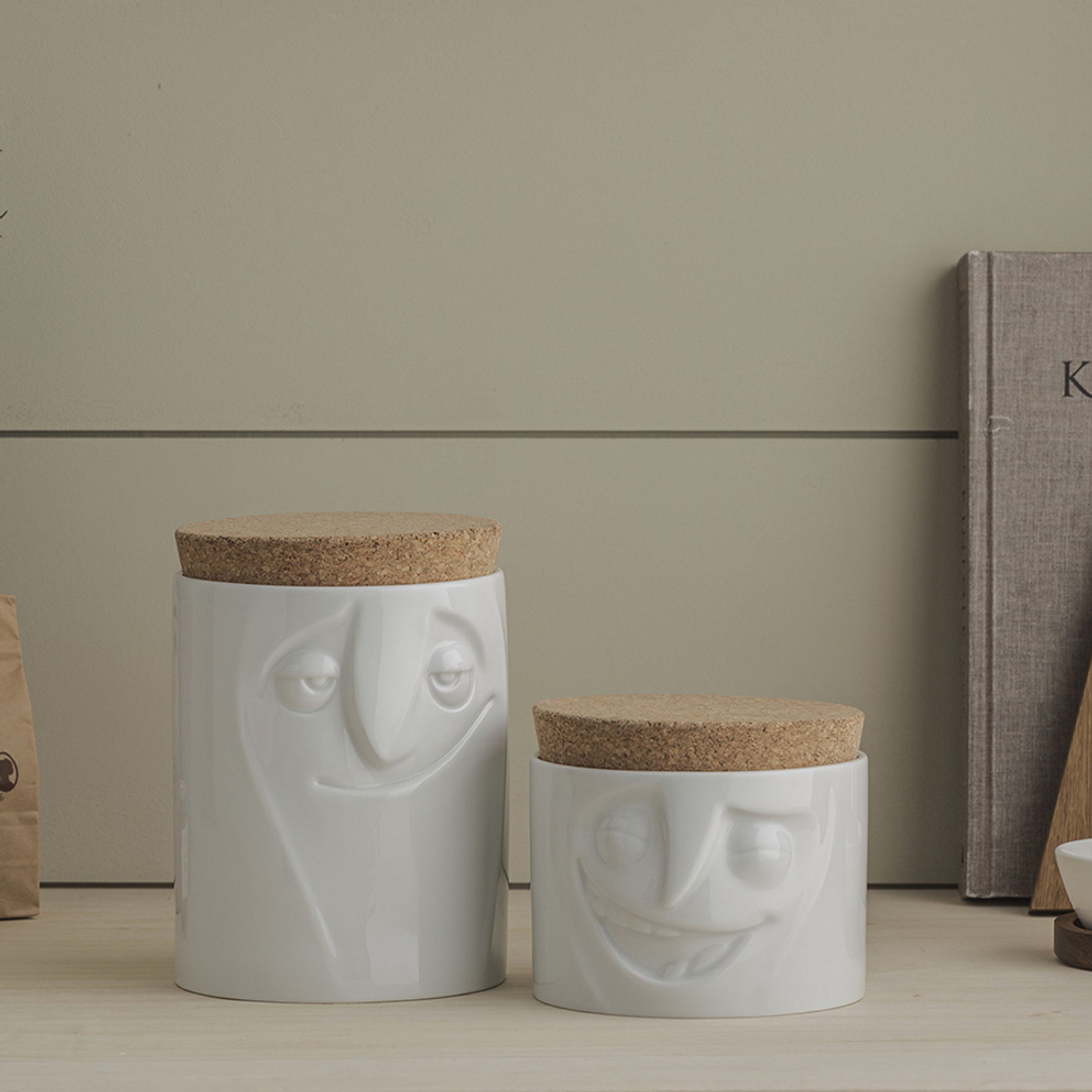 Емкость для хранения cheerful, 900 мл, белая