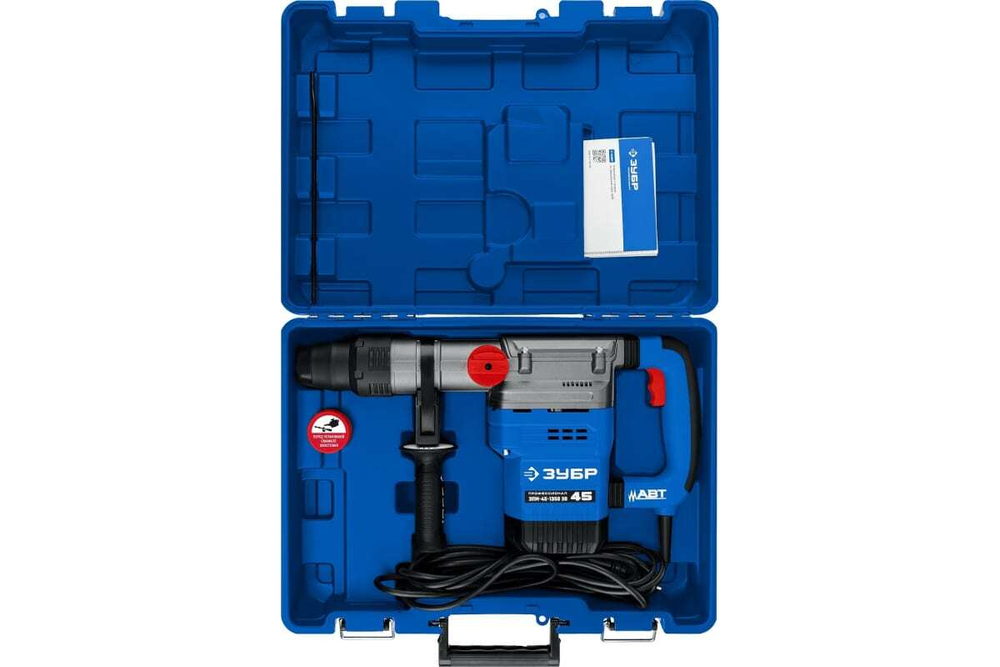 Перфоратор ЗУБР Профессионал SDS Max 1350 Вт, 45 мм ЗПМ-45-1350 ЭВ