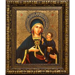 Армянская икона Божьей Матери на холсте