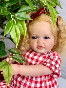 Кукла Реборн мягконабивная 60см в пакете (FA-041B)