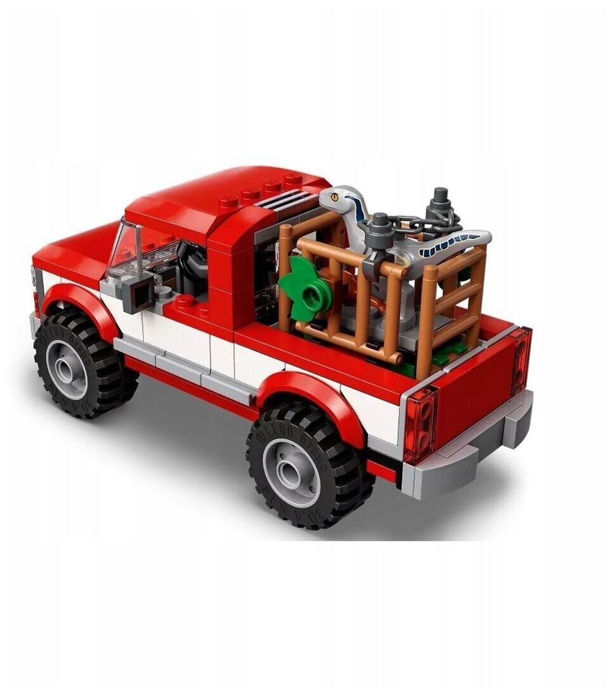 Конструктор LEGO Jurassic World 76946 Захват синего и бета-велоцираптора