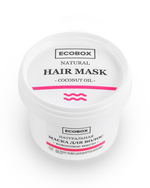 Натуральная маска для волос "Кокосовое масло" 120 мл Ecobox