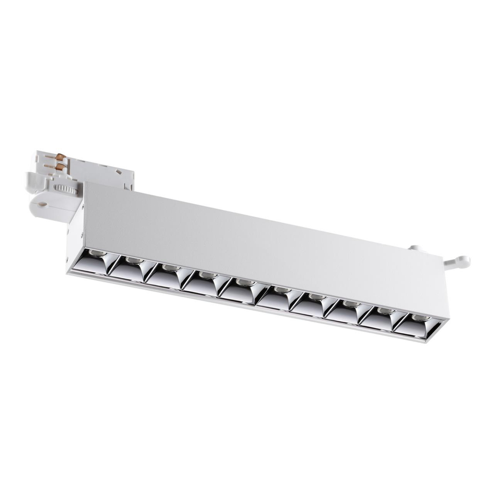 358844 PORT NT22 260 белый Светильник трехфазный трековый светодиодный IP20 LED 4000K 16W 220V ITER