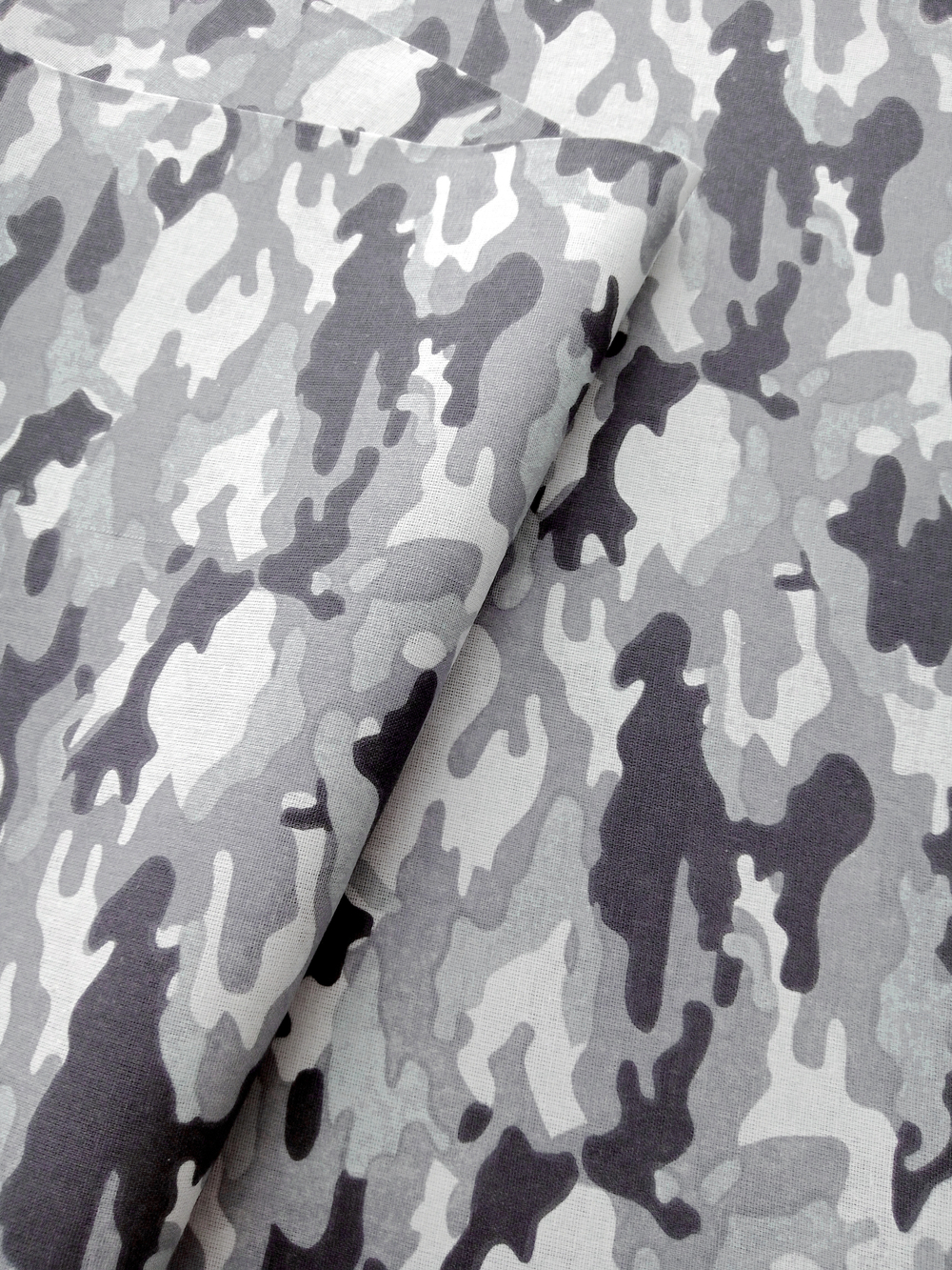 Ткань бязь плательная, рис. "Камуфляж", ширина 150 см, арт. 009