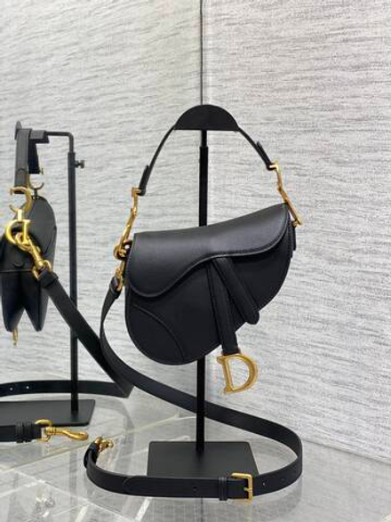 Christian Dior Small Saddle Bag with Strap