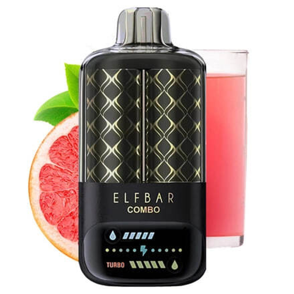 Elf Bar COMBO 25000 - Pink Lemonade Grape Fruit (5% nic)