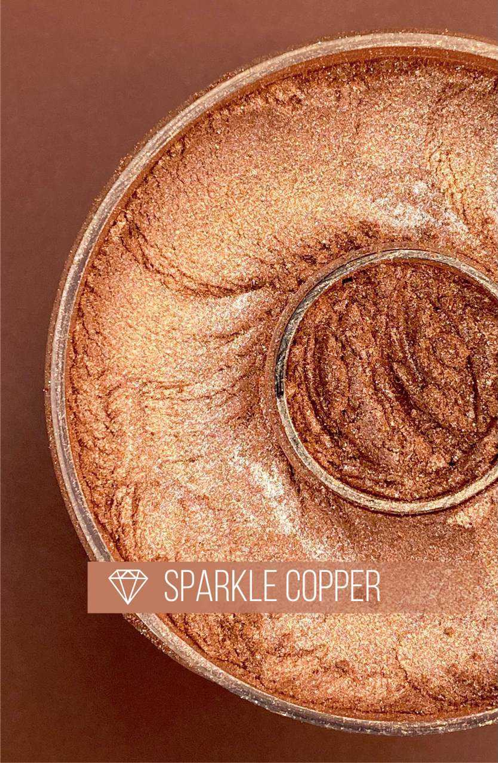 CraftPigments "Sparkle copper ", искрящаяся медь, 25мл