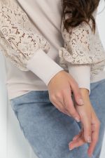 Джемпер трикотажный Арабелла (бежевый) Б14425-5М LT Collection