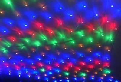 Гирлянда "СЕТКА" 3х2м 320Led, color, соединяемая NEW