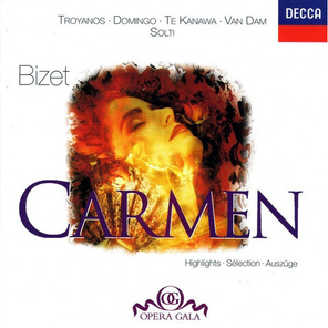 Tatiana Troyanos, Placido Domingo, Kiri Te Kanawa, Jose Van Dam, Georg Solti / Georges Bizet: Carmen Highlights (CD)