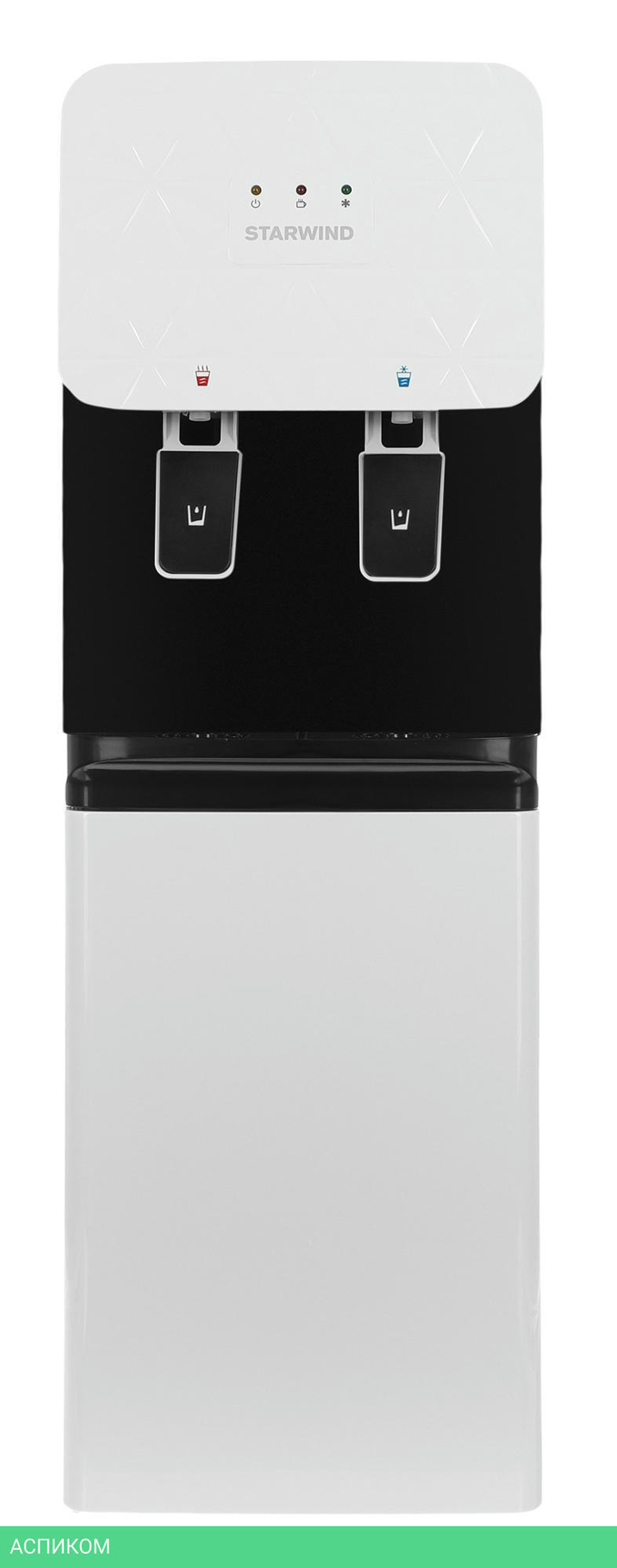 Кулер для воды Starwind SW-1003EW белый/черный