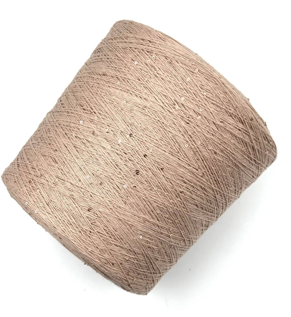 Кариаджи сток для куч. Шелк 100% + микропай 800 м в 100 г капучино