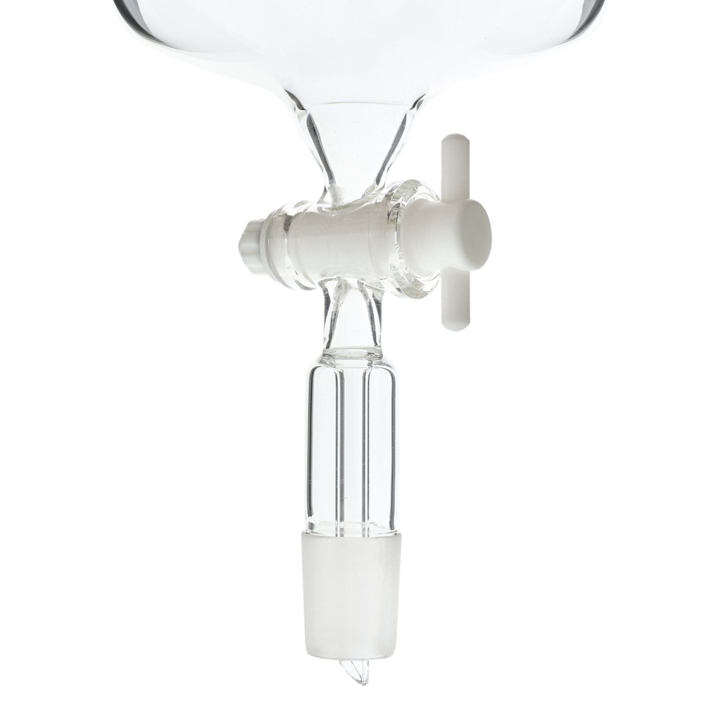 Воронка капельная цилиндрическая, 5000 мл, шлиф 29/32-29/32, с PTFE краном