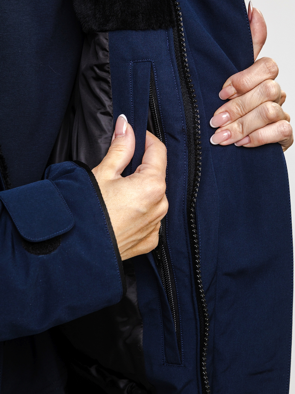 Арктическая парка "НОХО", унисекс, цвет "Полярная ночь"