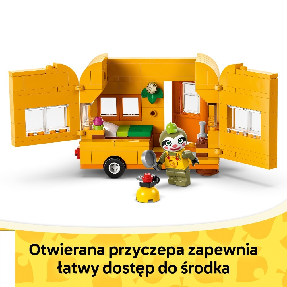 LEGO Animal Crossing/ Лейф и его катафалк и садовый магазин/ 77054