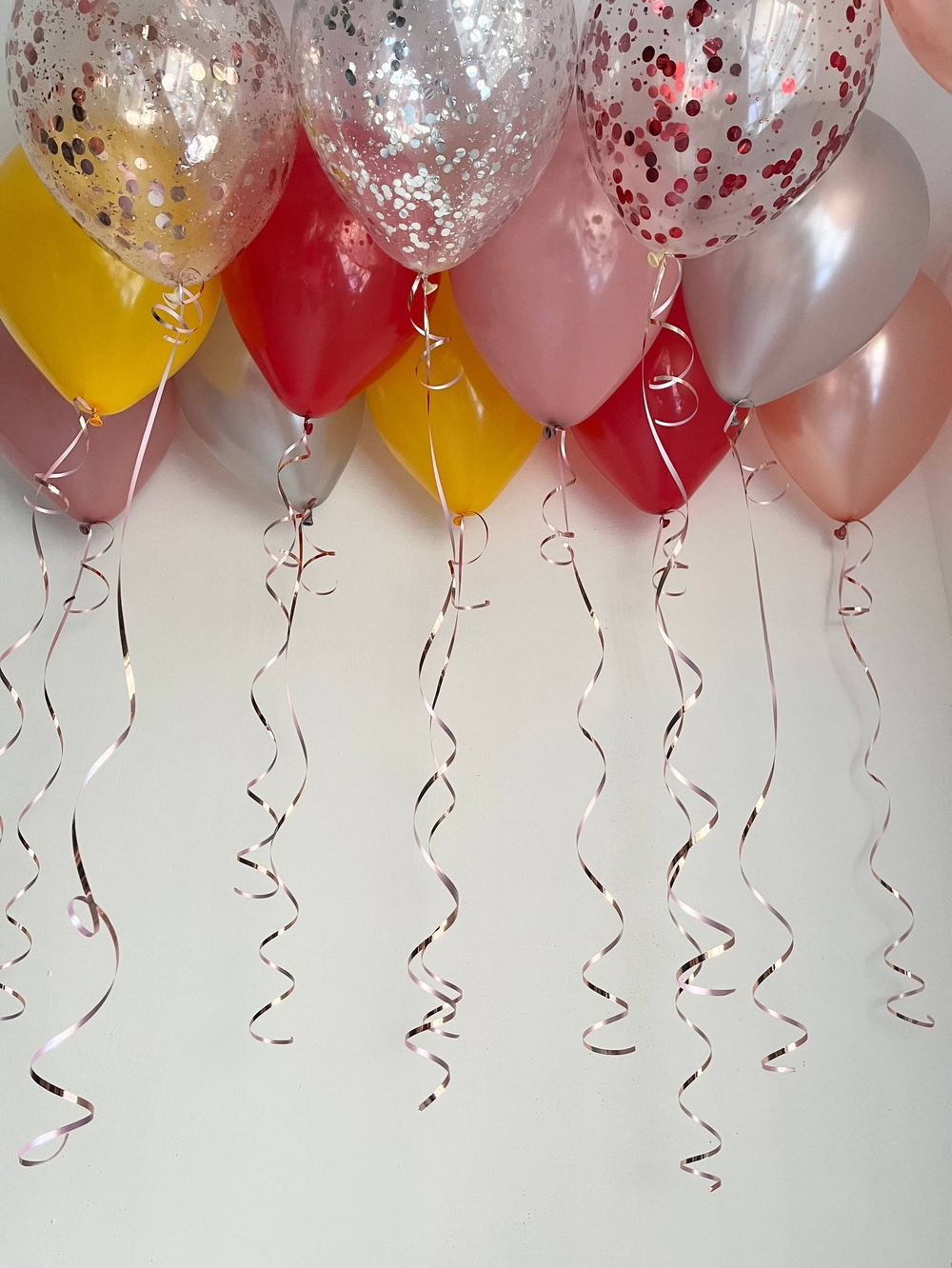 Воздушные шары на потолок стильные №3748