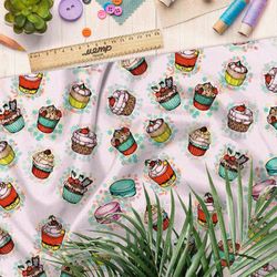 Ткань дюспо капкейки