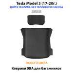 коврики эва в багажники для tesla model 3 от supervip