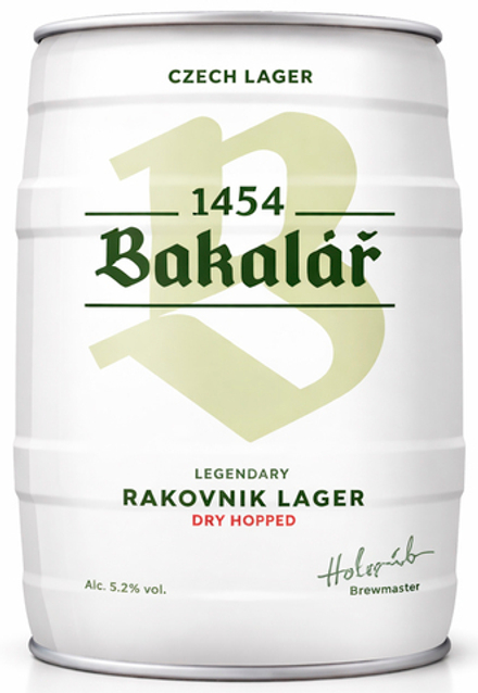 Пиво Бакалар Холодного Охмеления / Bakalar Za Studena Chmeleny 5л - бочонок