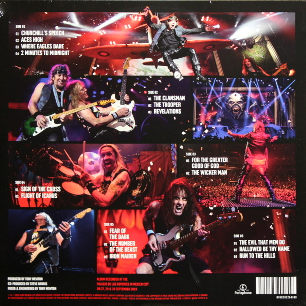 Iron Maiden / Nights Of The Dead - Legacy Of The Beast, Live In Mexico City (Limited Edition)(3LP)