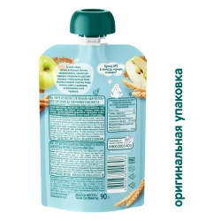 Фрутоняня пауч пюре Шарлотка 90г с 6 месяцев