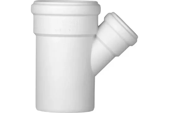 Тройник Ostendorf SKEA 110/50мм 45 градусов бесшумный 40863