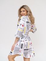 433 Халат "Газета" SveTekst (Акция)