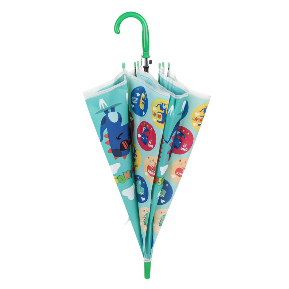 Зонт Динозаврики сиренеый, д-50 см, длина 62 см, с-30187