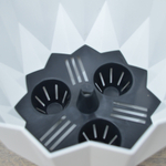 Кашпо Геометрия 2,2л, белый