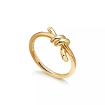 Кольцо из жёлтого золота, Tiffany💠Knot .