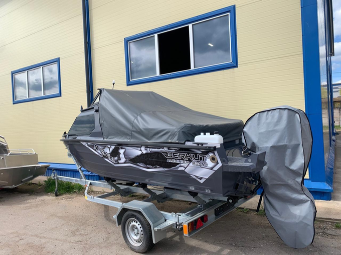 Тент стояночный на кнопках