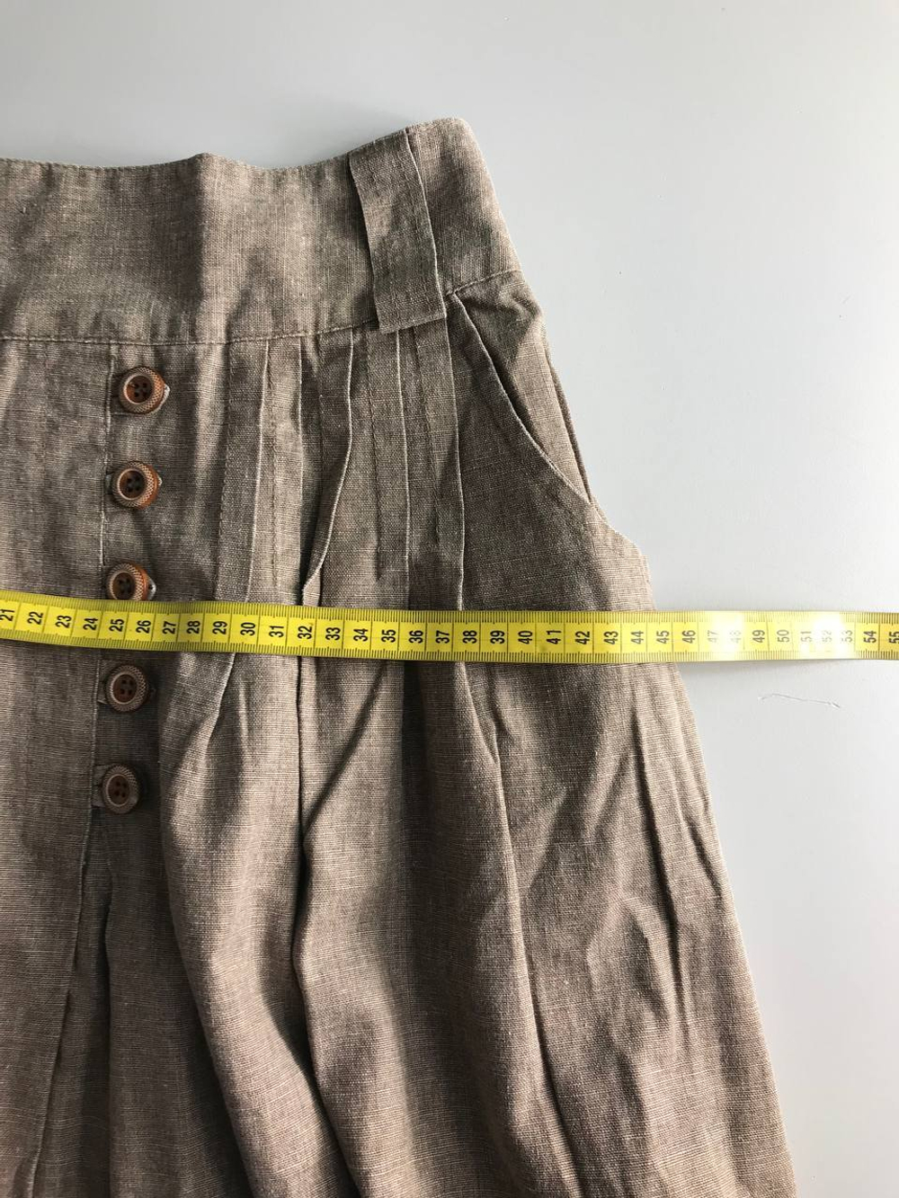 Юбка самобытного кроя, маркировка М, визуально на 46 размер