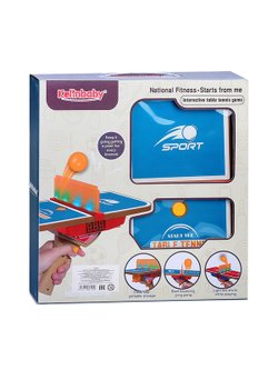 Игра Мини Стол-Теннис с подсветкой и счетом, цвет синий (909E)