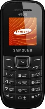 Мобильный телефон Samsung GT-E1202 Duos Black